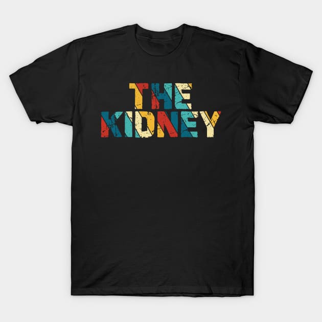 Retro Color - The kidney T-Shirt by Arestration